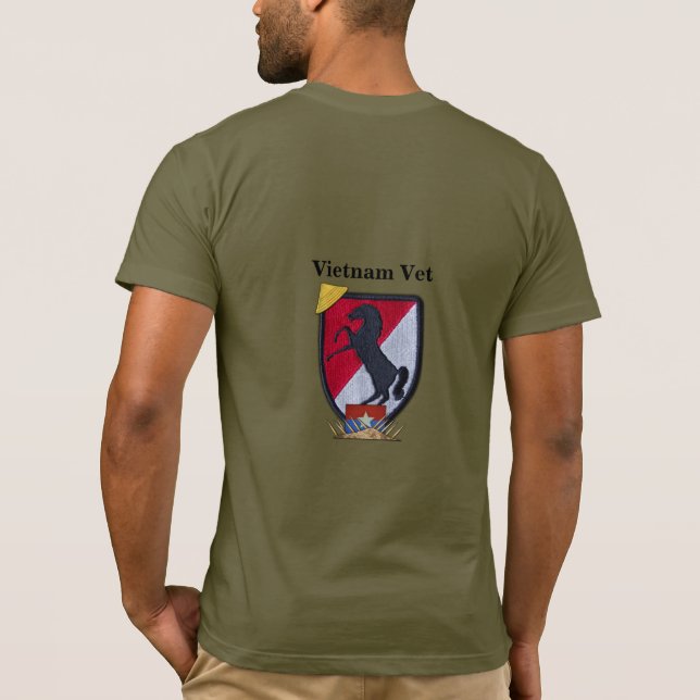 11. Armored Cavalry Regiment ACR Vietnam Nam Vets T-Shirt (Rückseite)