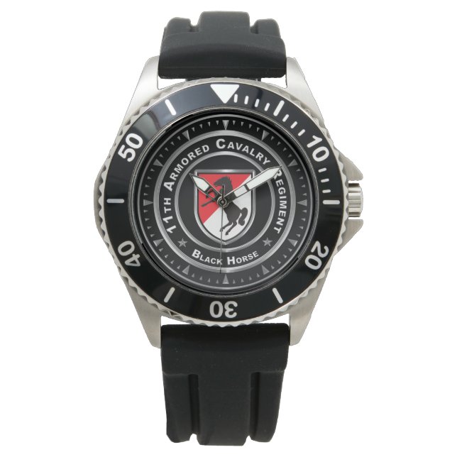 11. Armored Cavalry Regiment Armbanduhr (Vorderseite)