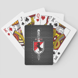 11. Armored Cavalry Regiment "Black Horse Dagger" Spielkarten