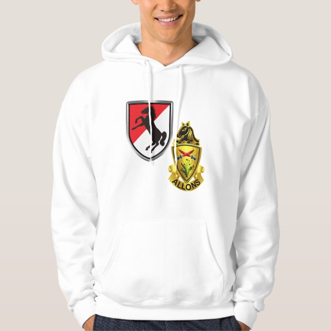 11. Armored Cavalry Regiment Hoodie (Vorderseite)
