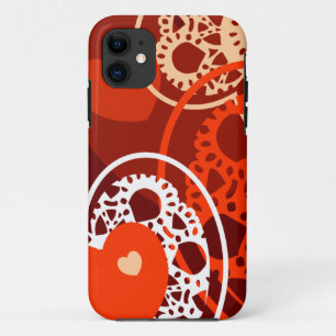 11 Arrière - plan de coeur, coque iphone