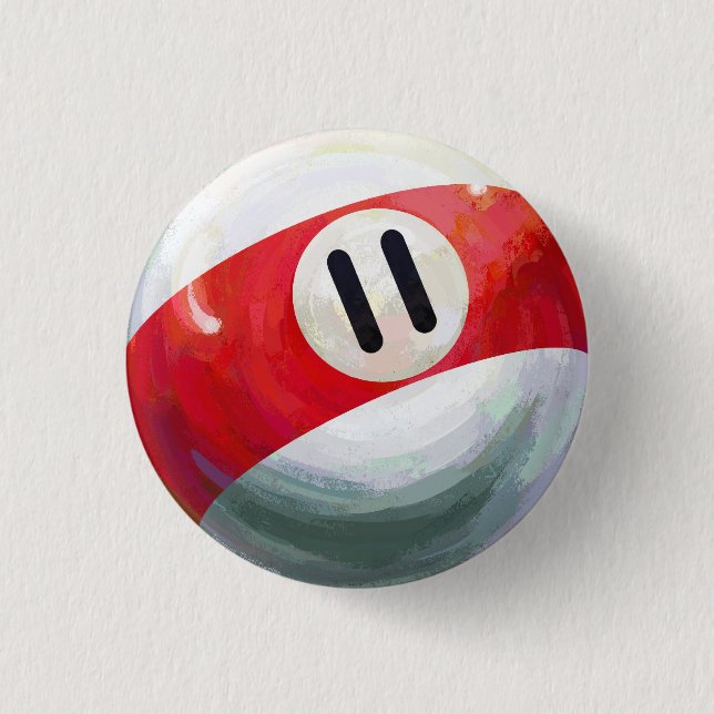 11 Ball Button (Vorderseite)