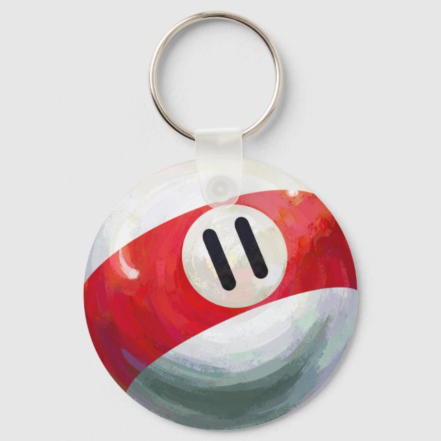 11 Ball Schlüsselanhänger (Vorderseite)