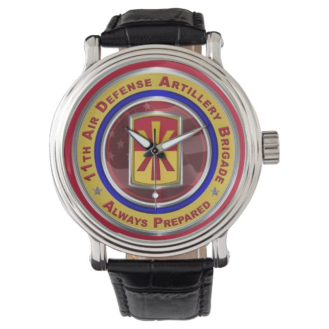 11. Brigade der Luftwaffenartillerie Armbanduhr (Vorderseite)
