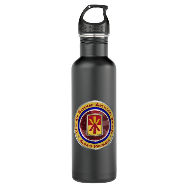 11. Brigade der Luftwaffenartillerie Edelstahlflasche (Vorderseite)