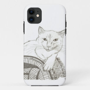 11 Cat Ragdoll Portrait iPhone 5 Coque