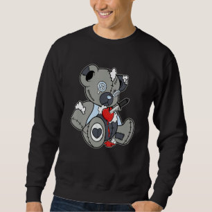 11 Cooles graues T-Shirt zur Streetwear Hiphop Coo Sweatshirt