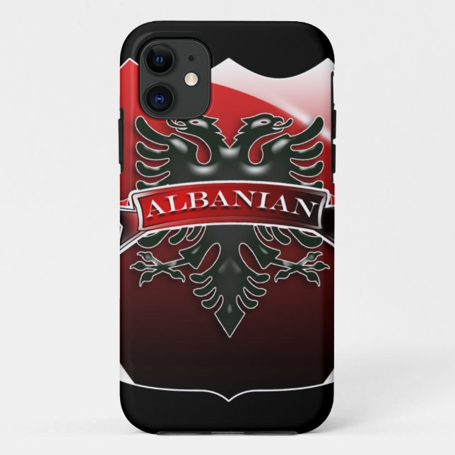 11 Coque iphone de l'Albanie (Dos)