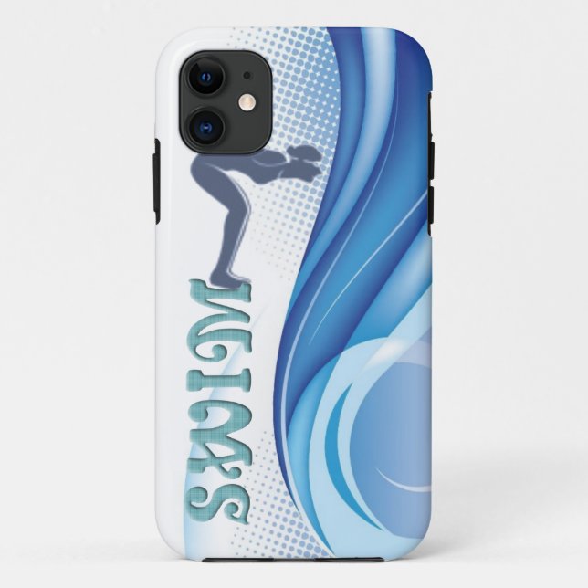 11 Coque iphone de natation (Dos)