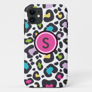 11 Coque iphone Empreinte de léopard Neon