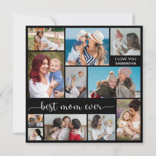 11 Foto-Collage Beste Mutter Aller Zeiten Grußkart