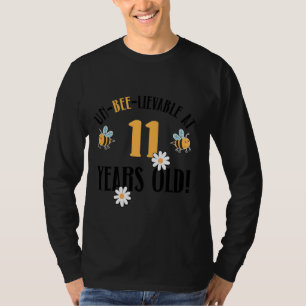 11. Geburtstag 11 Jahre alte Bienenhalter-Biene Lo T-Shirt