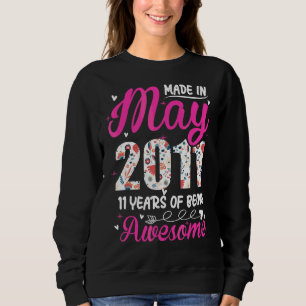 11. Geburtstag Phantastisch seit Mai 2011 Sweatshirt