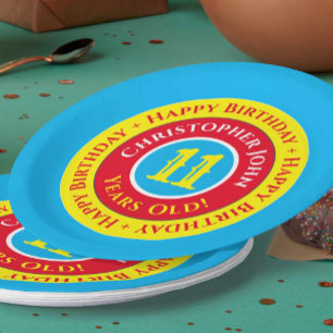 11. Geburtstagsparty Paper Teller