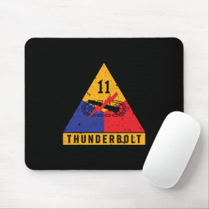 11. gepanzerte "Donnerbolzen"-Division Distressed Mousepad