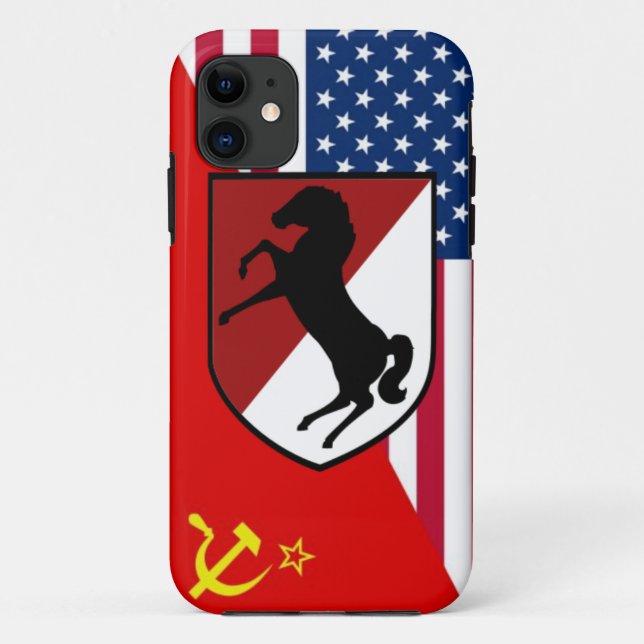11. Gepanzerte Kavallerie-Regiment - Blackhorse Case-Mate iPhone Hülle (Rückseite)