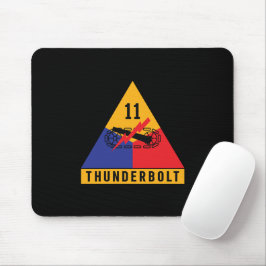 11. gepanzerte "Thunderbolb"-Division Mousepad
