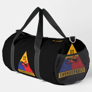 11. gepanzerte "Thunderbolt" Division Custom Duffle Bag