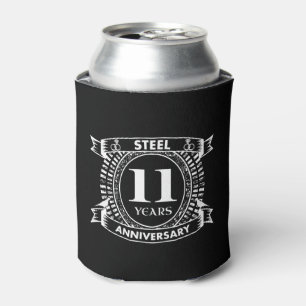 11. Hochzeitstag Stahl Dosenkühler