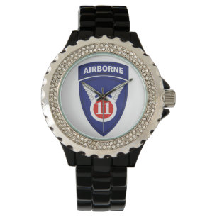 11. Im Flugzeug Abteilungs-Uhr Armbanduhr