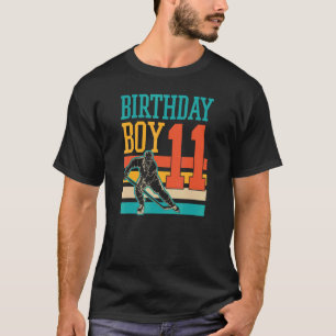 11-jähriges Eishockey unter dem Motto 11. Geburtst T-Shirt