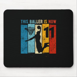 11-jähriges Skelett zum 11. Geburtstag Junge Mousepad