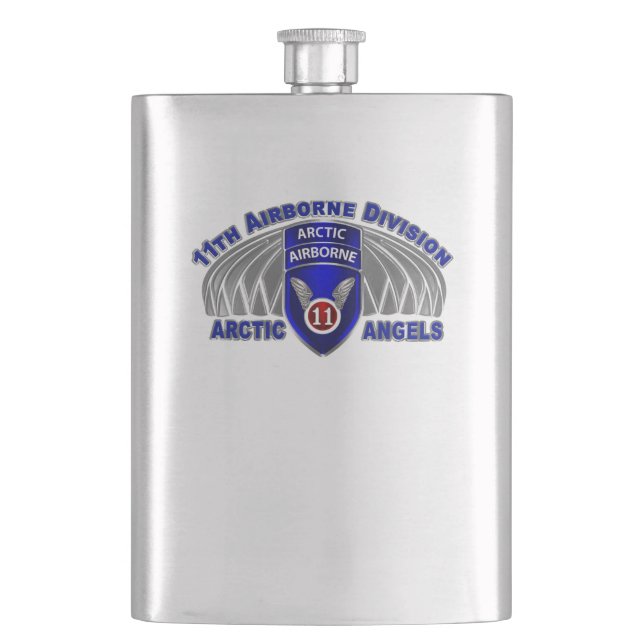 11. Luftlandedivision     Flachmann (Vorderseite)
