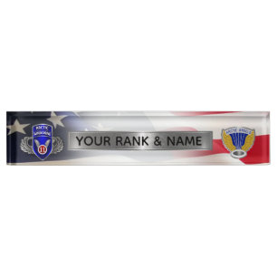 11. Luftlandedivision Namensplakette