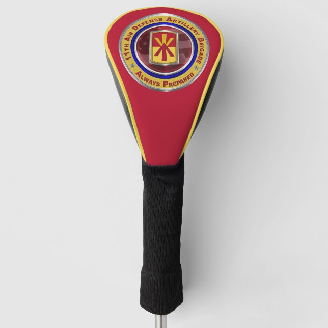 11. Luftverteidigungsbrigade "Zug um Kampf" Golf Headcover (Vorderseite)