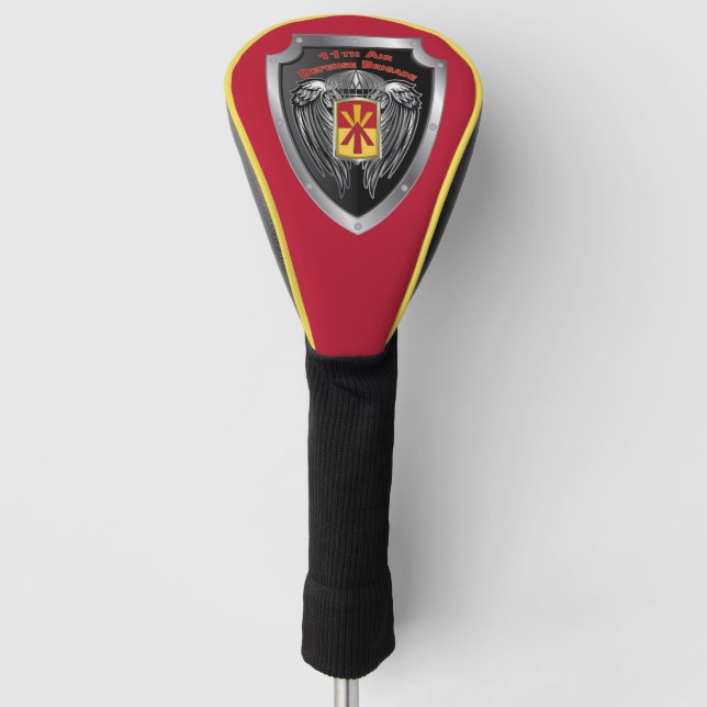 11. Luftverteidigungsschild "Zug um Kampf" Golf Headcover (Vorderseite)