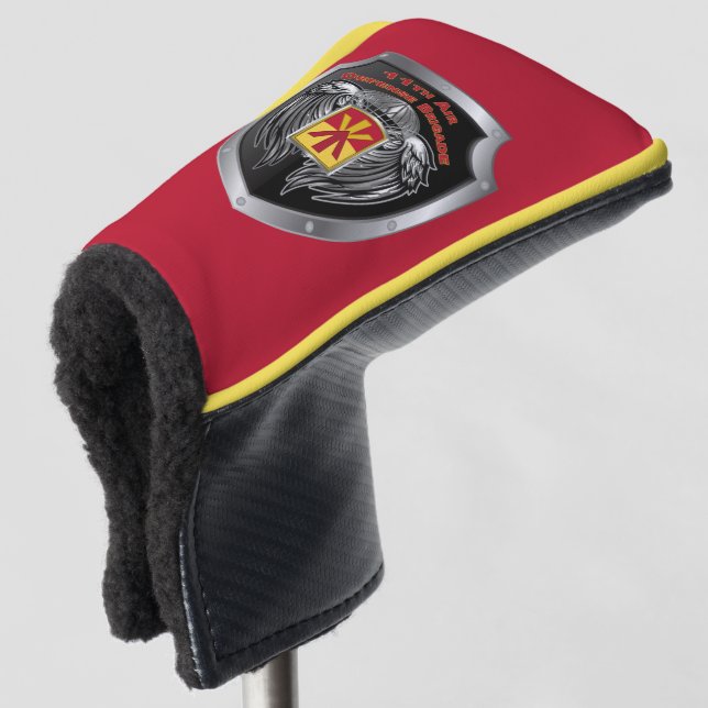 11. Luftverteidigungsschild "Zug um Kampf" Golf Headcover (3/4 Vorderseite)