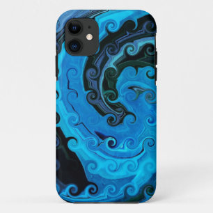 11 Octopus Under The Sea Abstrait iPhone 5 Coque