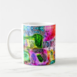11 OZ - ABSTRAKTE ART KAFFEETASSE