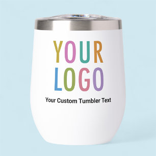 11 oz Insulated Wine Tumbler mit Lid Custom Logo
