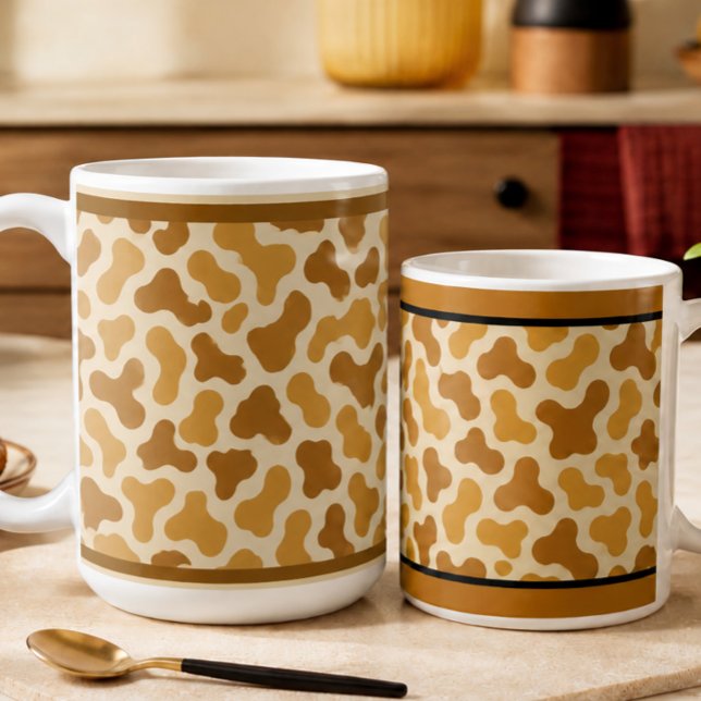11 OZ. KAFFEE-TASSE - "AFRIKA-DRUCK" KAFFEETASSE (15 OZ. "SAFARI"; 11 OZ. "SAFARI")