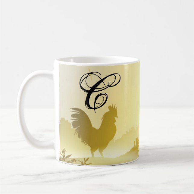 11 Oz. Kaffee Tasse Sonntagmorgen Bauernhof Rusti (Links)