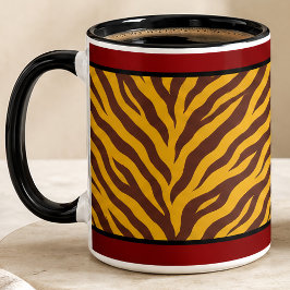 11 OZ. KAFFEE-TASSE - "ZULU PRINT" TASSE