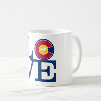 11 oz Tasse-Shiba Liebe Kaffeetasse