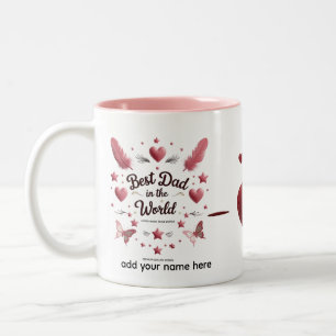 11 oz Zwei-Tone-Mug   herzlich Zweifarbige Tasse