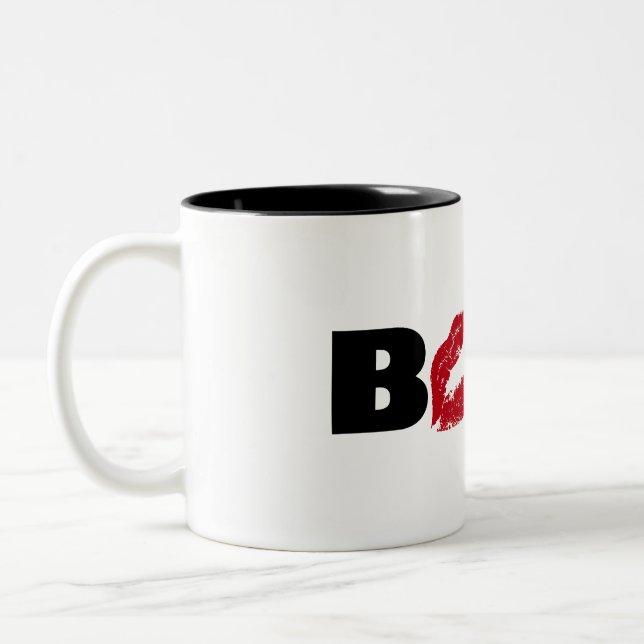 11 oz zweifarbige Tasse (Links)