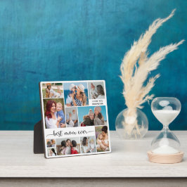 11 Photo Collage Best Mom Ever  Fotoplatte