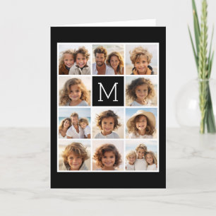 11 Photo Instagram Collage personnalisé Monogramme