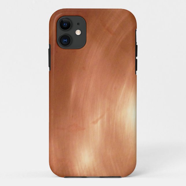 11 Photographie de cuivre solide comme coque iphone (Dos)