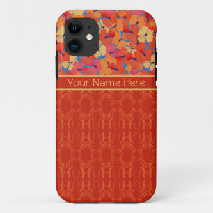 11 Poppies rose orange jaune iPhone 5/5s Xtreme Coque