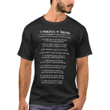 11 principes de T-shirt occulte de Thelema