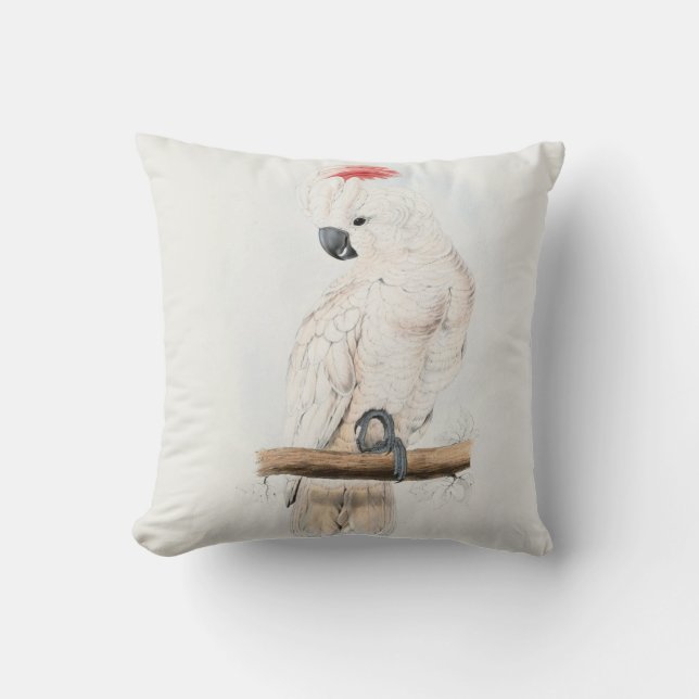 #11-Salmon-crested Cockatoo Kissen (Vorderseite)