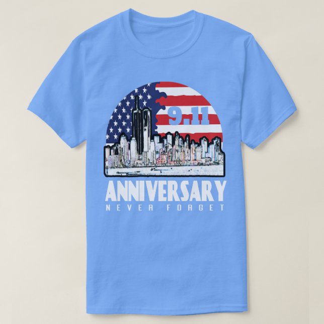 11. September Internationaler Patriot-Tag T-Shirt (Design vorne)