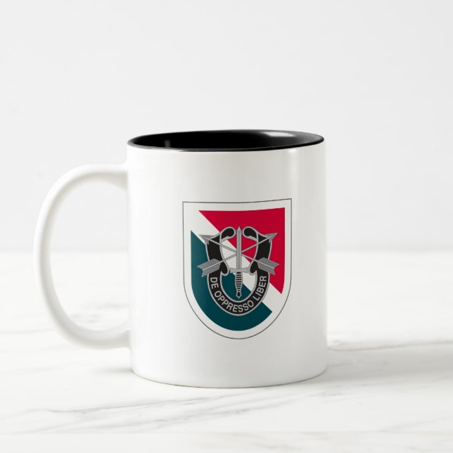 11. Sondereinsatzgruppe (11. SFG) Zweifarbige Tasse (Links)