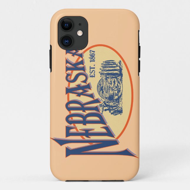 11 Souvenir Nebraska Apple iPhone 5 Coque Couverture (Dos)