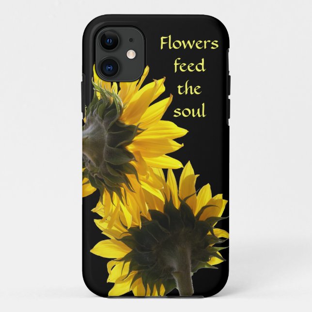 11 Sunflowers iPhone 5 Coque (Dos)